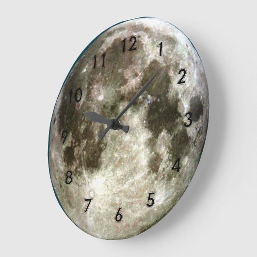 満月 ラージ壁時計 (傾斜)