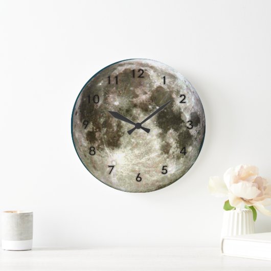 満月 ラージ壁時計 (ホーム)
