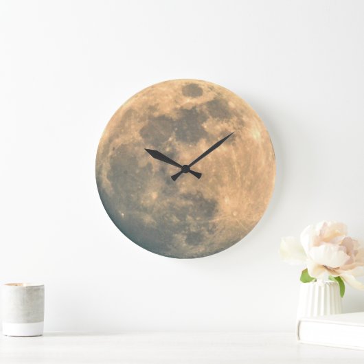 満月 ラージ壁時計 (ホーム)
