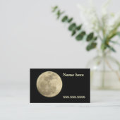 満月 名刺 (スタンド正面)