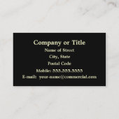 満月 名刺 (裏面)