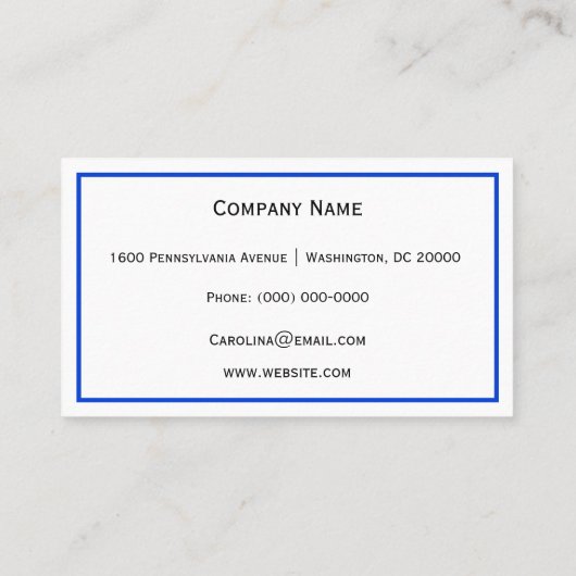 満月 名刺 (裏面)