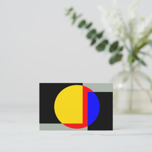 満月 名刺 (スタンド正面)