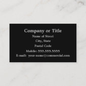 満月 名刺 (裏面)