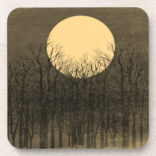 満月#5 コースター (正面)
