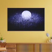 満月#9 キャンバスプリント (インサイチュ (リビング))