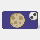 満月 iPhoneケース (裏面横)