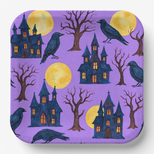 満月、Natasha Us ペーパープレート (正面)