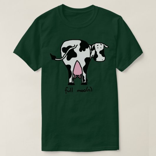 満月 Tシャツ (デザイン正面)