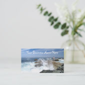 満潮の魚釣り 名刺 (スタンド正面)