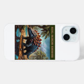 満足げなアンキロサウルス Case-Mate iPhoneケース (裏面 (横))