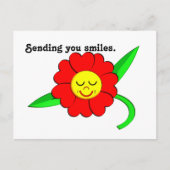 満足した ポストカード (正面)