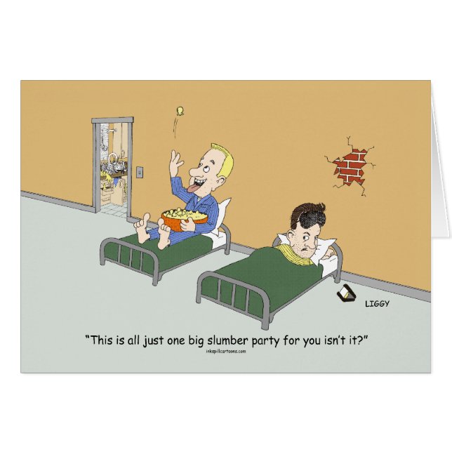 満足な宣教師カード (正面横)