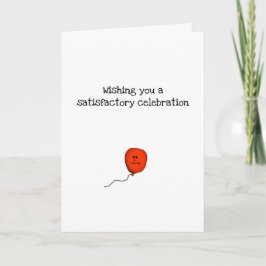 満足のいくお祝い シーズンカード