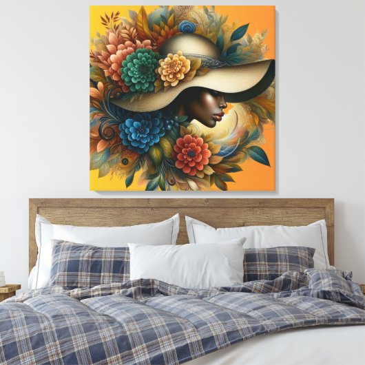 満足 キャンバスプリント (インサイチュ (寝室))