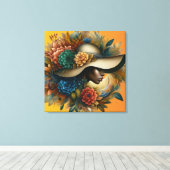 満足 キャンバスプリント (インサイチュ (ウッドフロア))