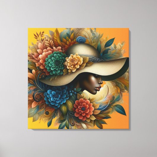 満足 キャンバスプリント (正面)