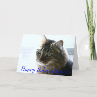 満足、ハッピーババの日：) カード