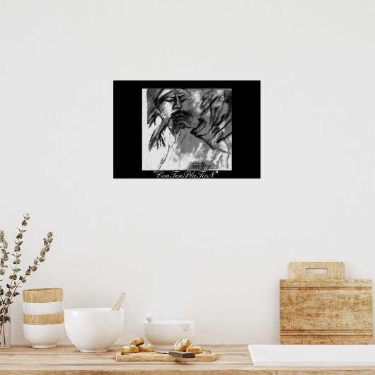 満足 ポスター (キッチン)