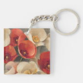 満開のケシ キーホルダー (裏面)