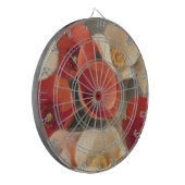 満開のケシ ダーツボード (正面左)