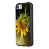 満開のヒマワリの入り口 Case-Mate iPhoneケース (裏面/左)