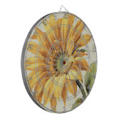 満開のヒマワリ ダーツボード (正面左)