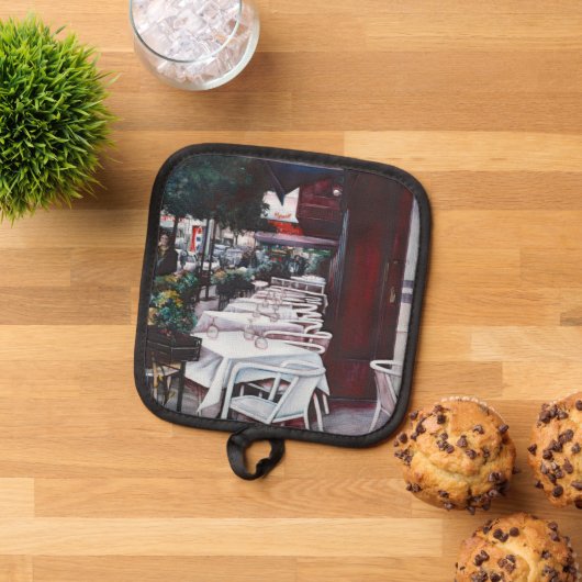 満開の昼光 鍋敷き (トップダウン)