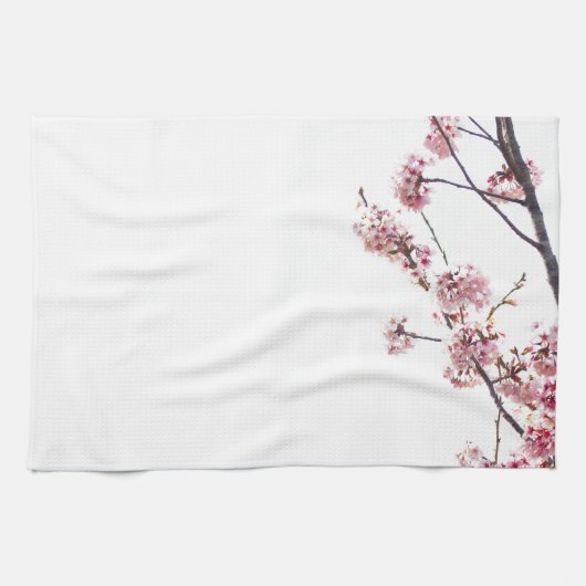 満開の桜の木 キッチンタオル (横)