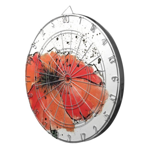 満開の花 ダーツボード (正面右)