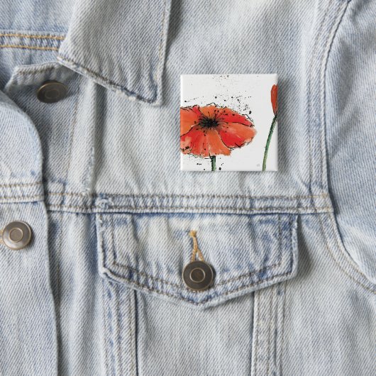 満開の花 缶バッジ (インサイチュ)