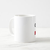 源の石を開けて下さい コーヒーマグカップ (正面左)