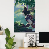 源信インパクトタイマリ自然 ポスター (ホームオフィス)