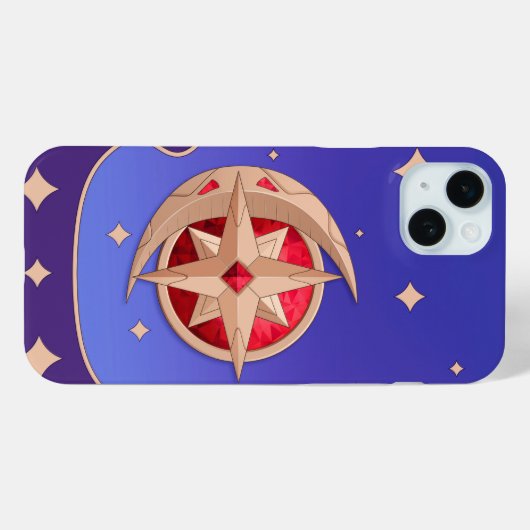 源信インパクトモナ Case-Mate iPhoneケース (裏面 (横))