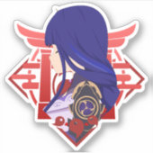 源信インパクトライデン将軍栄 シール (正面)