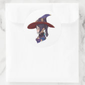 源信インパクト:モナステッカー(ファンアート) ラウンドシール (バッグ)