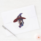 源信インパクト:モナステッカー(ファンアート) ラウンドシール (封筒)