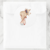 源信インパクト:宵宮ステッカー(ファンアート) ラウンドシール (バッグ)