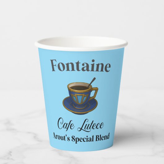 源新インパクトカフェルテースコーヒーカップ 紙コップ (正面)