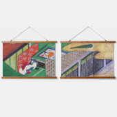 源氏物語の俵屋宗達 吊り下げ型タペストリー (ダブル)