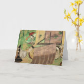 源氏絵巻東屋 カード (黄色い花)