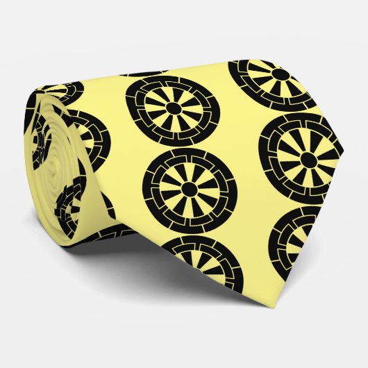 源氏車の首輪 ネクタイ (ロール)