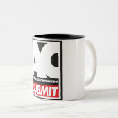 準の満足なツートーンマグ ツートーンマグカップ (正面右)