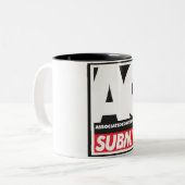 準の満足なツートーンマグ ツートーンマグカップ (正面左)