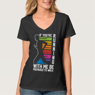 準もしおもしろいランニング者はあなたはの準備 Tシャツ