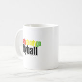 準備ができた安定したFlyball行きます コーヒーマグカップ (正面左)