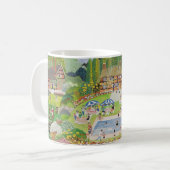 準備ができた茶 コーヒーマグカップ (正面左)