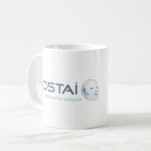 準備ができたUrbiおよびGostai コーヒーマグカップ (正面左)