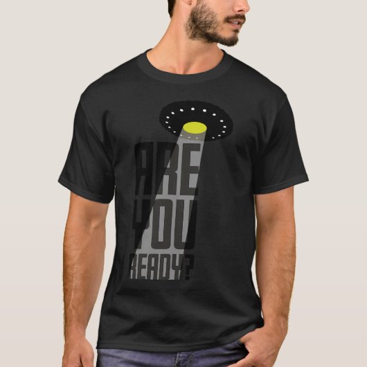 準備ができているか Tシャツ (正面)