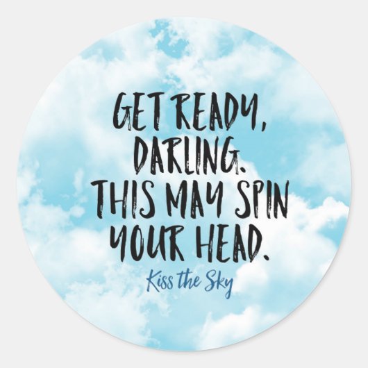 準備ができているダーリングのシール ラウンドシール (正面)